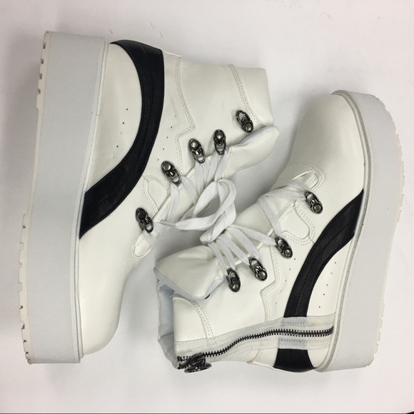 White platform grunge boot - Picture 6 of 7